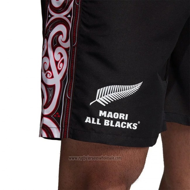 New Zealand All Blacks Maori Rugby Shorts 2018 Black